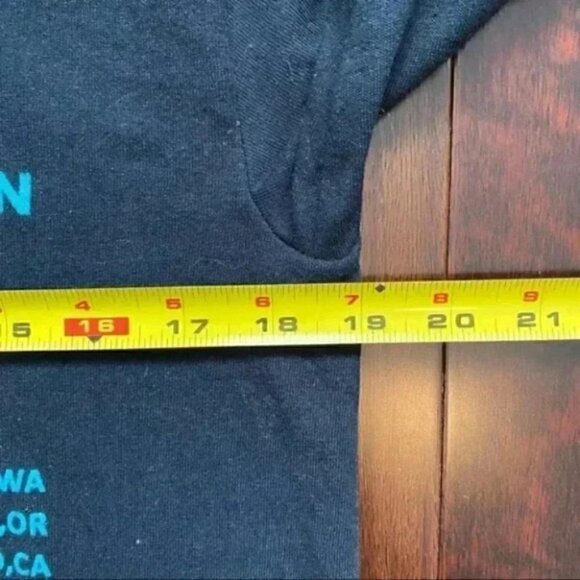 Jason Aldean T-Shirt Back in the Saddle 2021 Concert Tour Band Tee Black Medium - Picture 10 of 16